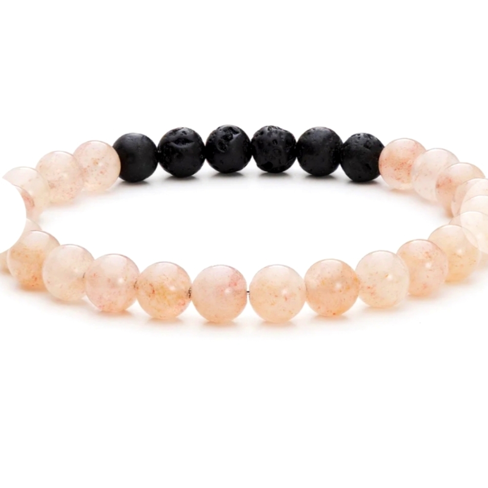 NWT Strawberry Quartz Diffuser Bracelet